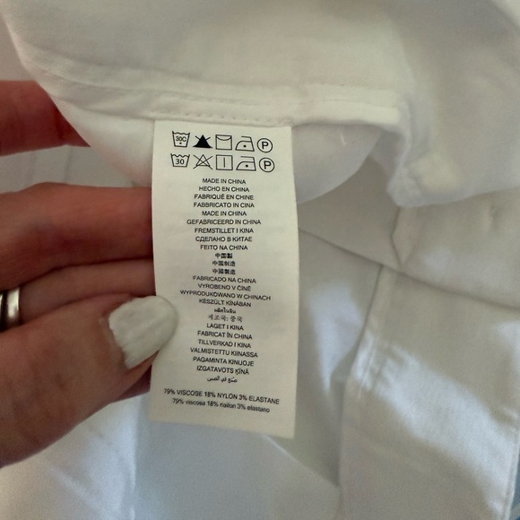 New with tags Michael Kors white cropped pants - Picture 5 of 11